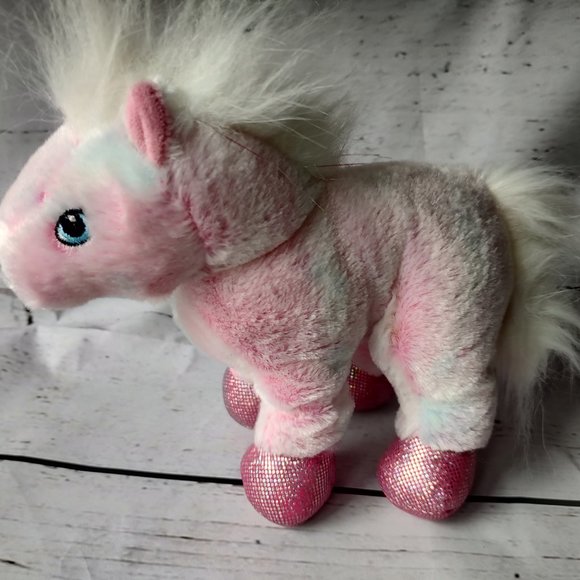 Ganz Webkinz Pink Pony HM117 Plush Stuffed Animal - NO CODE - Picture 4 of 7